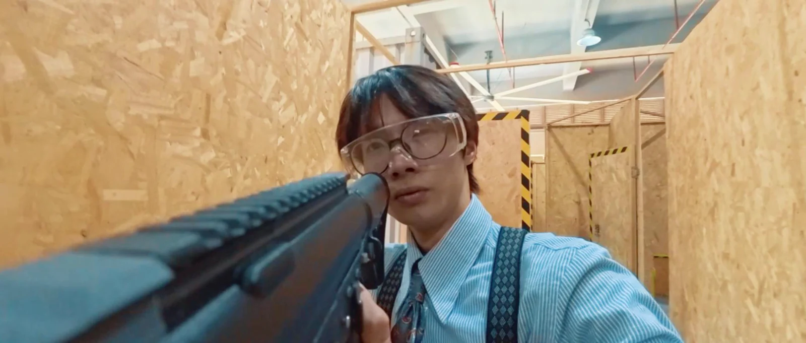 实习vlog系列：真人cs